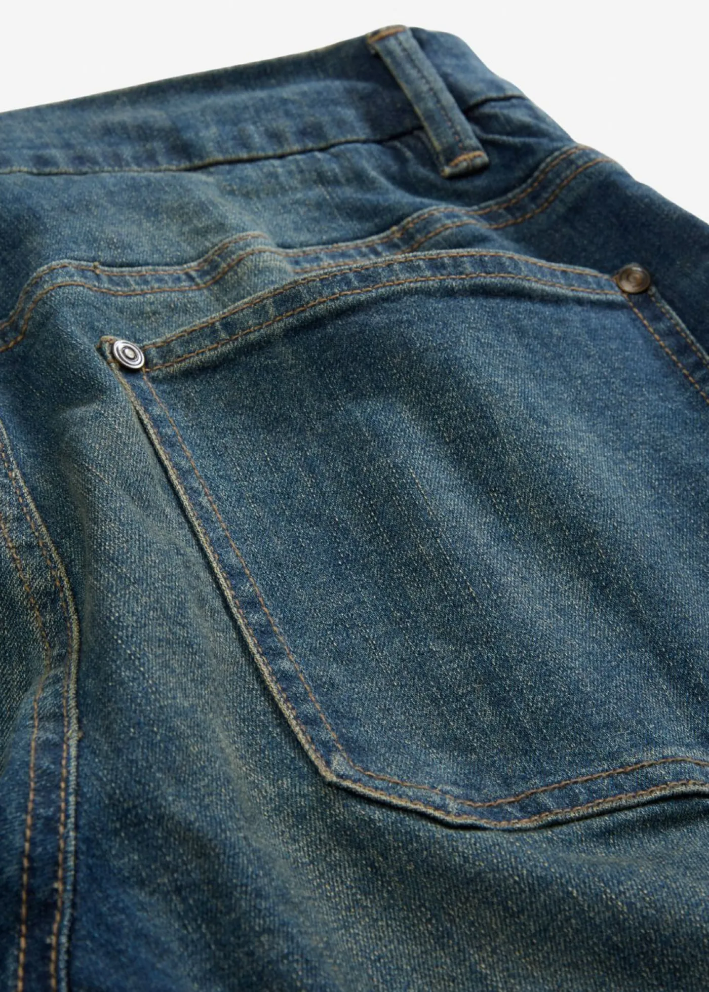 bonprix bonprix Vaqueros acampanados de talle medio Azul oscuro denim Hot