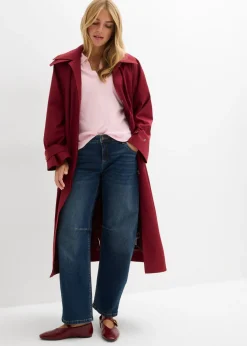 bonprix bonprix Vaqueros barrel, mid waist azul oscuro denim usado New