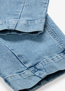 bonprix bonprix Vaqueros barrel, mid waist, cropped Azul piedra usado Clearance