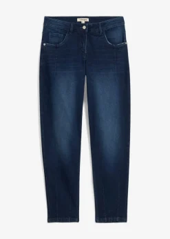 bonprix bonprix Vaqueros barrel, mid waist Azul piedra usado Clearance