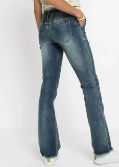 bonprix bonprix Vaqueros bootcut Piedra azulada Online