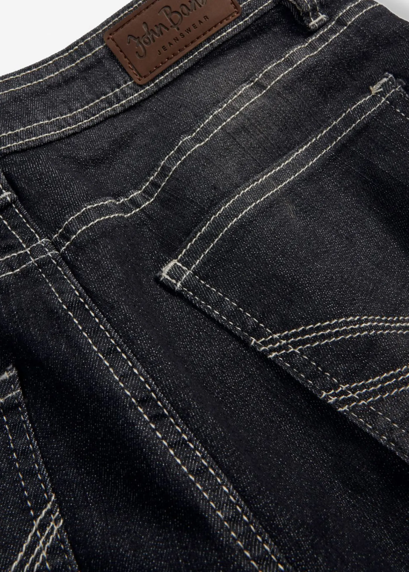 bonprix bonprix Vaqueros capri elásticos, cómodos, 2 unidades azul claro + negro desgastado Best