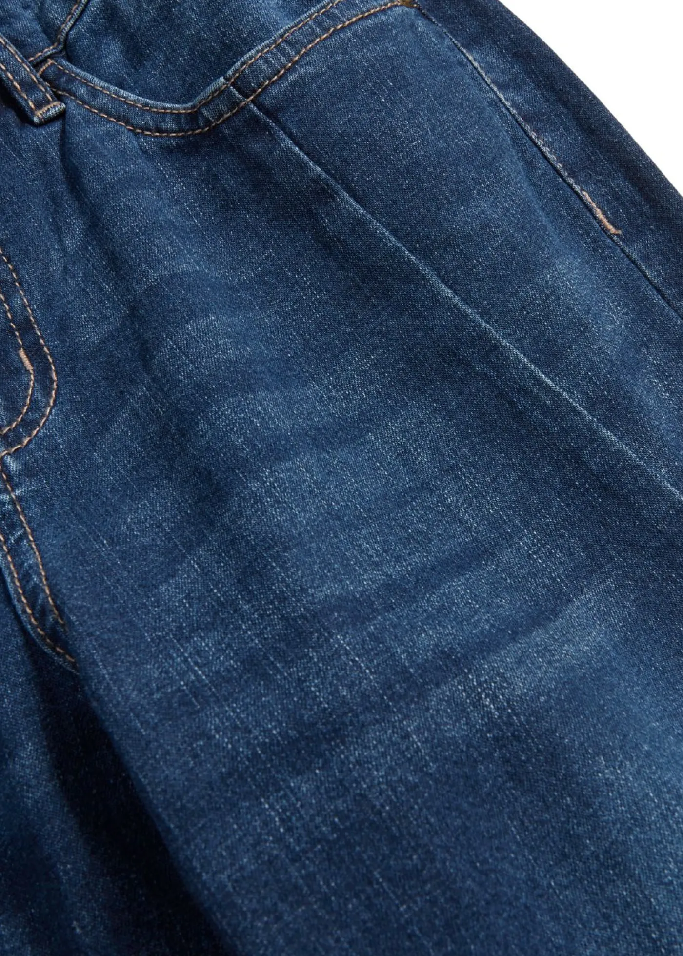 bonprix bonprix Vaqueros capri slim fit ultrasuaves Azul oscuro Clearance