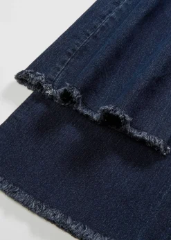 bonprix bonprix Vaqueros de pernera ancha, high waist denim intenso Online