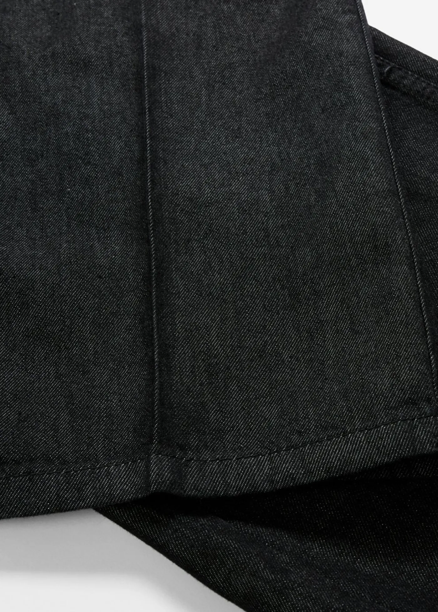 bonprix bonprix Vaqueros de pernera ancha, mid waist negro denim usado Sale
