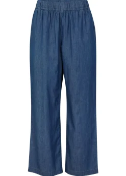 bonprix bonprix Vaqueros ligeros con cinturilla cómoda y corte holgado Denim Discount