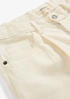 bonprix bonprix Vaqueros palazzo, super wide, de algodón Crudo Clearance