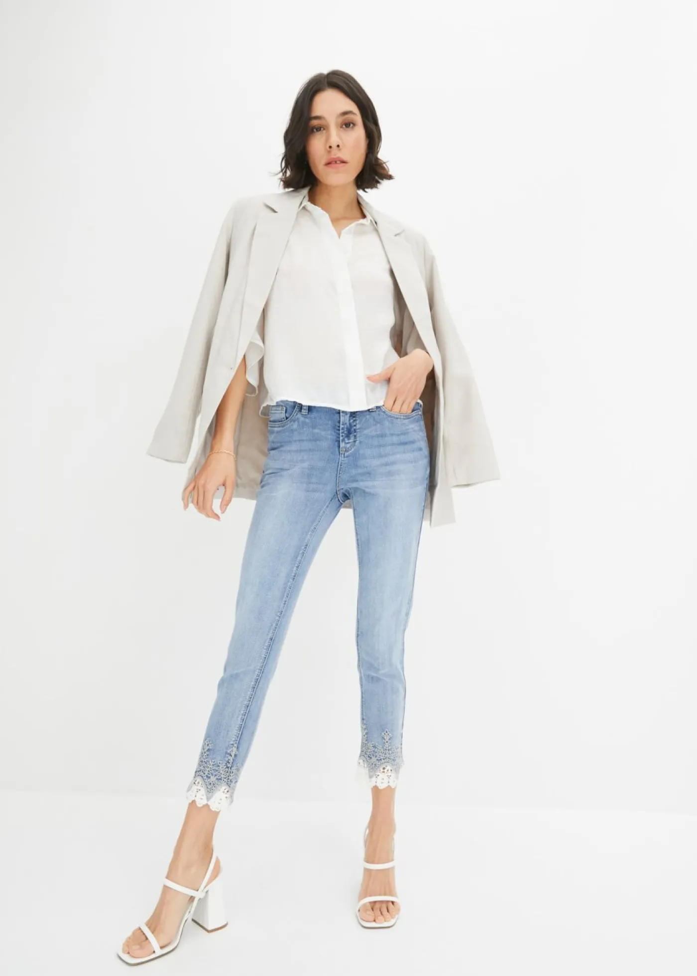 bonprix bonprix Vaqueros pitillo Denim Hot