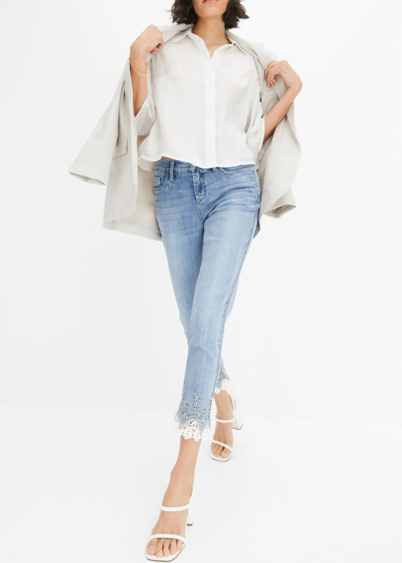 bonprix bonprix Vaqueros pitillo Denim Hot