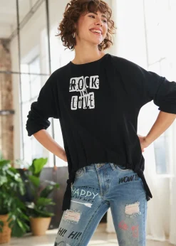 bonprix bonprix Vaqueros pitillo de talle medio Denim Online