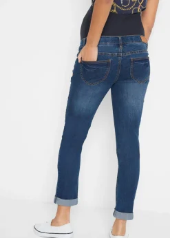 bonprix bonprix Vaqueros premamá con largo 7/8, slim Azul piedra New