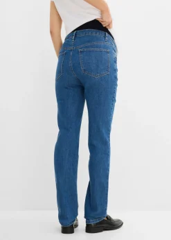 bonprix bonprix Vaqueros premamá de algodón orgánico con pernera recta Denim Hot