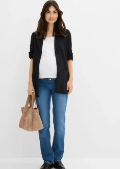 bonprix bonprix Vaqueros premamá de algodón orgánico con pernera recta Denim Hot