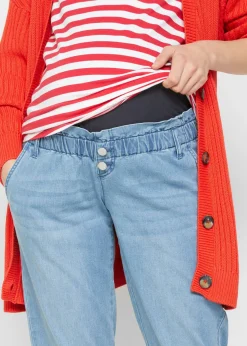 bonprix bonprix Vaqueros premamá de algodón elástico, pernera estrecha Denim Best