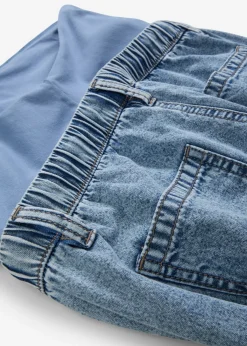 bonprix bonprix Vaqueros premamá hasta el tobillo con corte boyfriend azul claro denim New