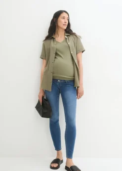 bonprix bonprix Vaqueros premamá, skinny Denim medio New