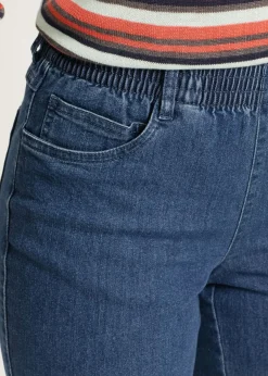 bonprix bonprix Vaqueros rectos de talle medio (2 unidades) denim negro Online