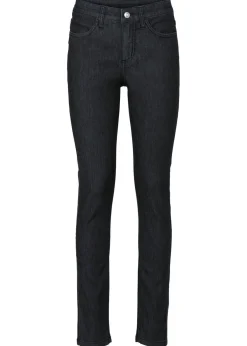 bonprix bonprix Vaqueros skinny, mid waist Negro denim Best