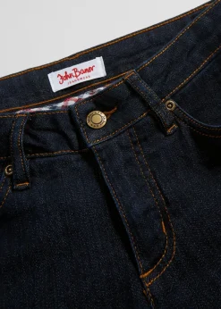 bonprix bonprix Vaqueros skinny, mid waist, elásticos Azul oscuro denim Discount