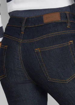 bonprix bonprix Vaqueros skinny, mid waist, elásticos Azul oscuro denim Best