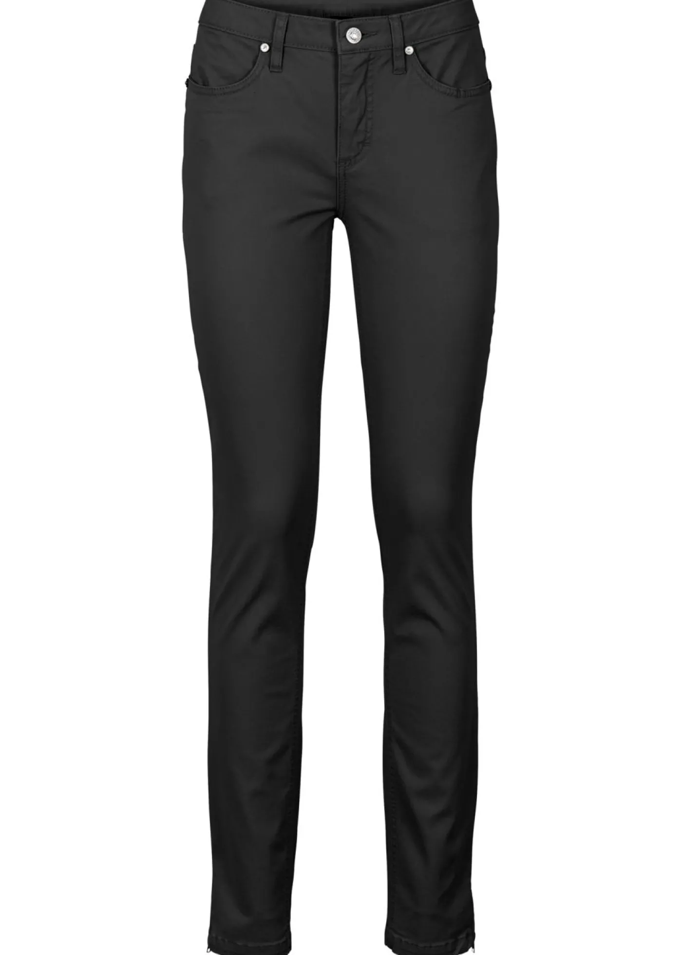 bonprix bonprix Vaqueros skinny, mid waist, cropped Negro Discount