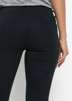 bonprix bonprix Vaqueros skinny, mid waist, cropped Negro Discount