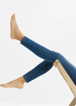bonprix bonprix Vaqueros skinny, mid waist, elásticos Denim Discount