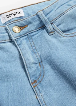 bonprix bonprix Vaqueros skinny, mid waist, elásticos azul pálido usado Best