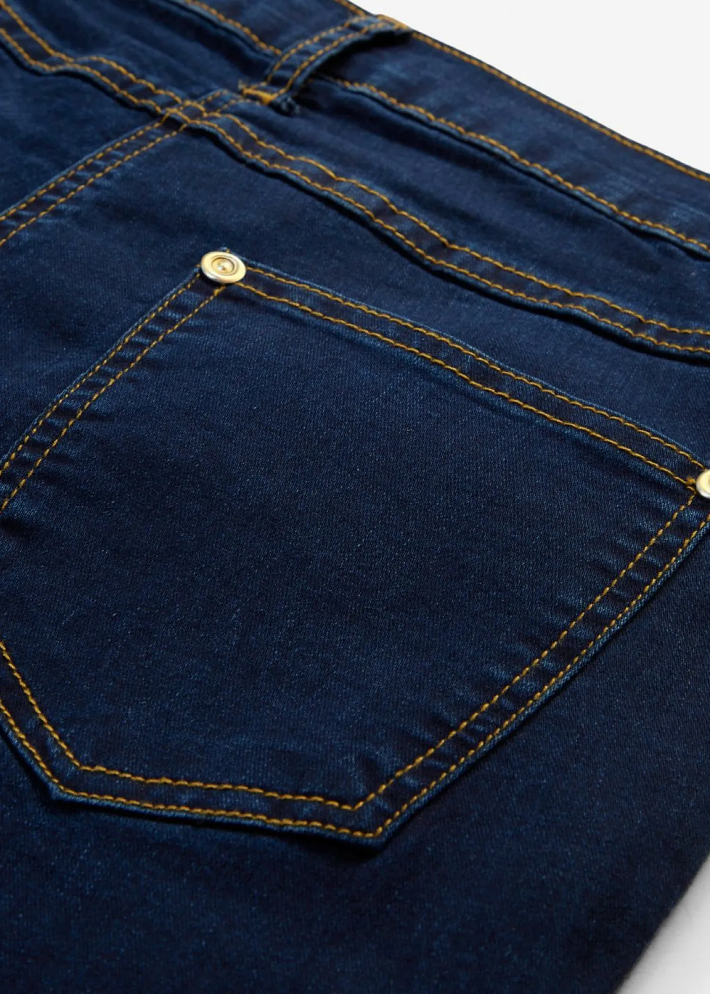 bonprix bonprix Vaqueros slim fit, mid waist, súper elásticos denim oscuro Discount