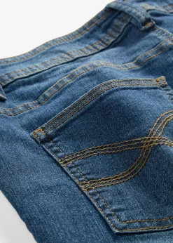 bonprix bonprix Vaqueros slim fit, talle medio, cropped Azul marino usado Outlet