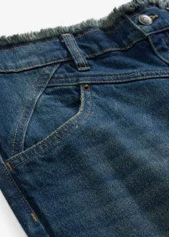 bonprix bonprix Vaqueros straight, high waist azul oscuro denim usado Outlet