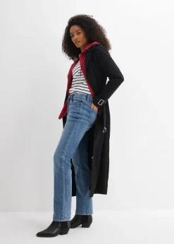 bonprix bonprix Vaqueros straight, high waist azul medio denim usado New