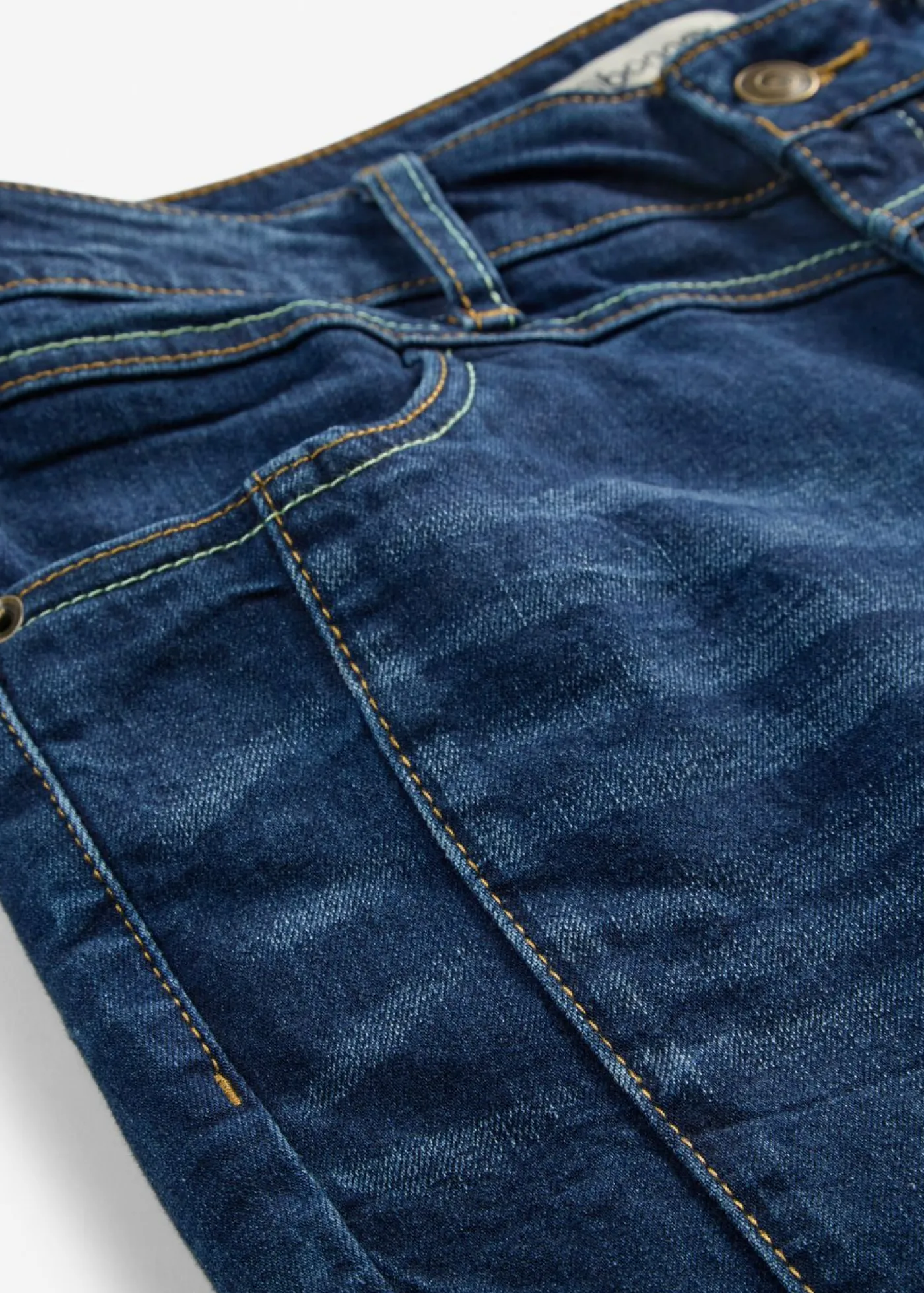 bonprix bonprix Vaqueros straight, mid waist Denim claro desgastado Outlet