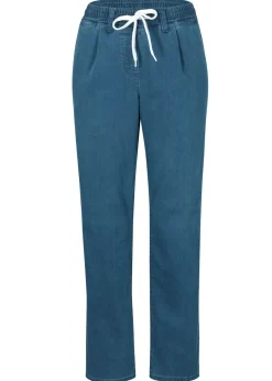 bonprix bonprix Vaqueros térmicos con cinturilla cómoda Azul piedra