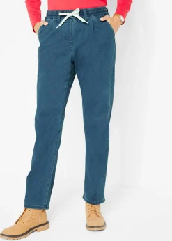 bonprix bonprix Vaqueros térmicos con cinturilla cómoda Azul piedra