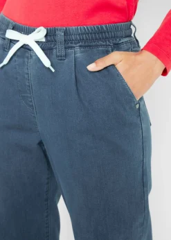 bonprix bonprix Vaqueros térmicos con cinturilla cómoda Azul piedra
