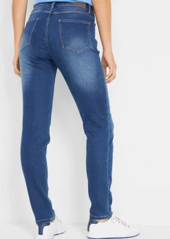 bonprix bonprix Vaqueros térmicos tipo boyfriend con interior suave Azul desgastado Best