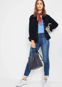 bonprix bonprix Vaqueros térmicos tipo boyfriend con interior suave Azul desgastado Best