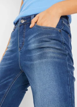 bonprix bonprix Vaqueros térmicos tipo boyfriend con interior suave Azul desgastado Best