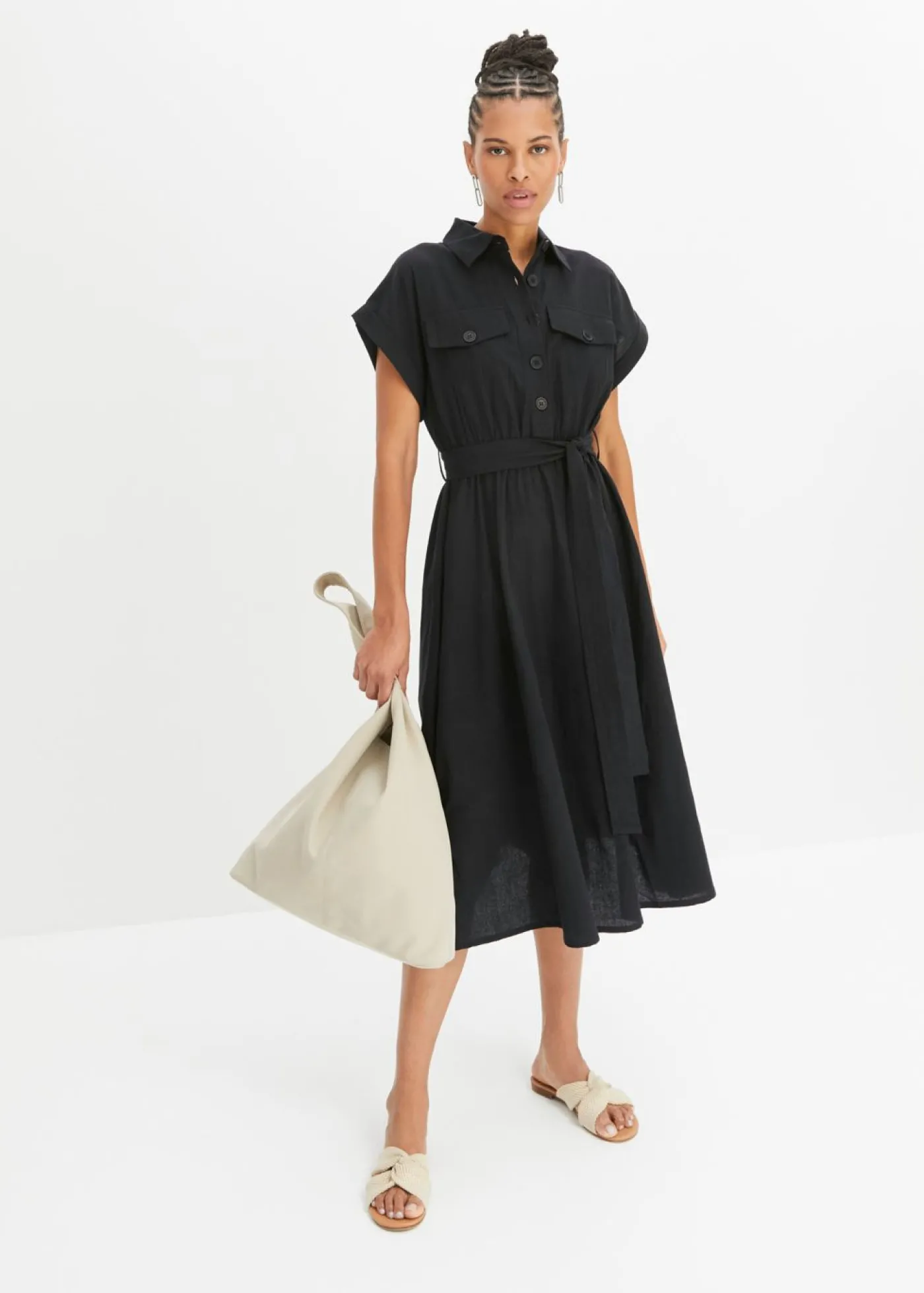 bonprix bonprix Vestido Negro Online