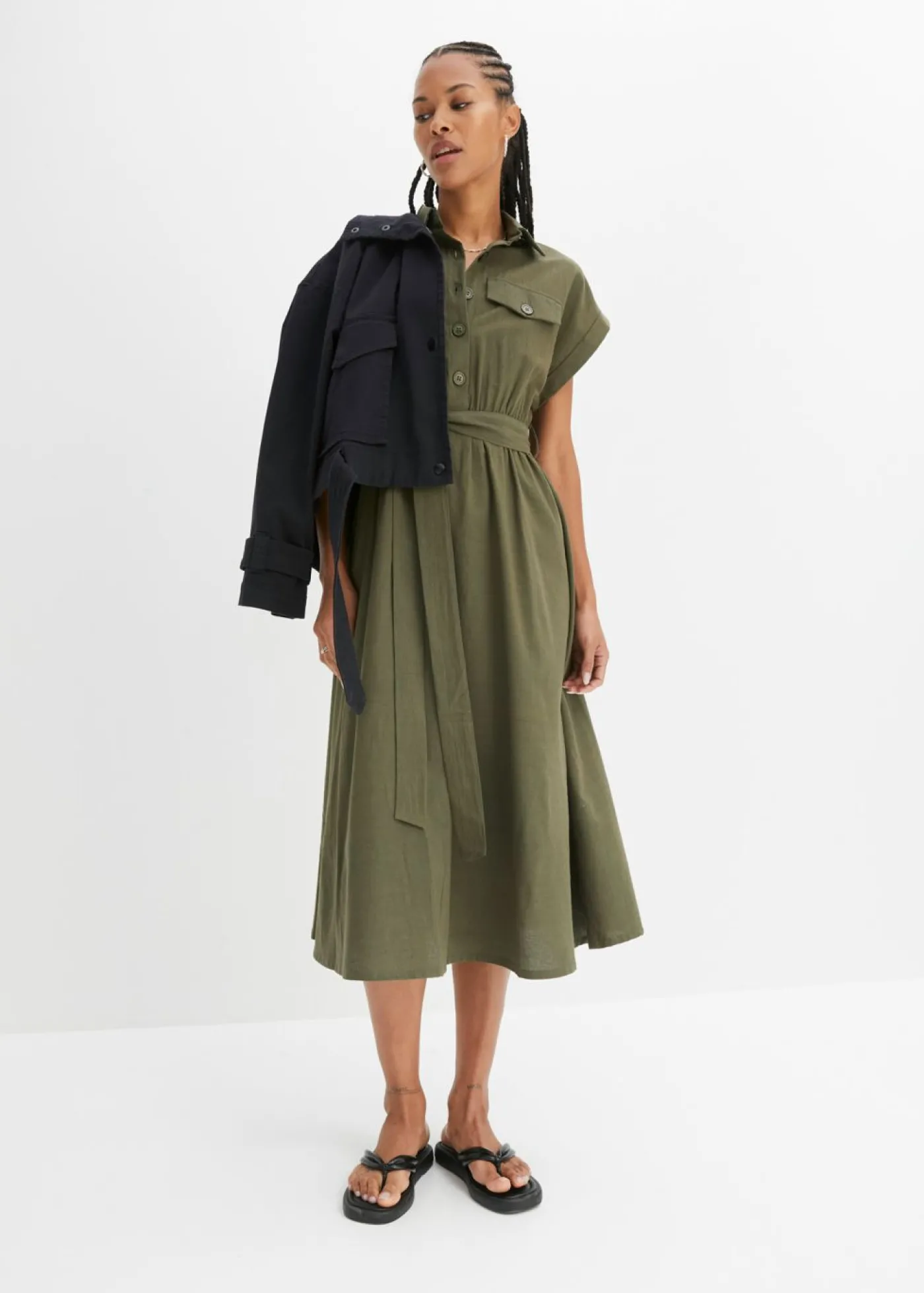 bonprix bonprix Vestido Verde oliva Hot