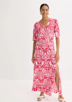 bonprix bonprix Vestido Rosa-blanco estampado