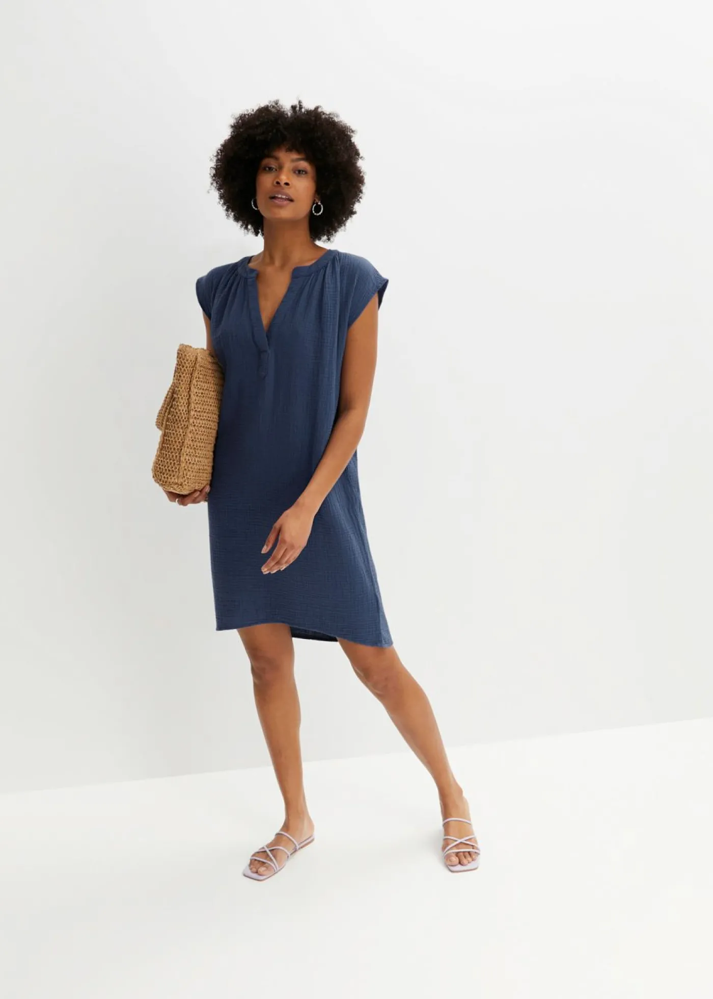 bonprix bonprix Vestido Azul marino Clearance