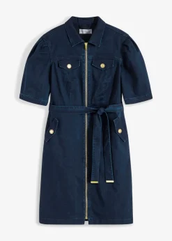 bonprix bonprix Vestido denim oscuro Sale