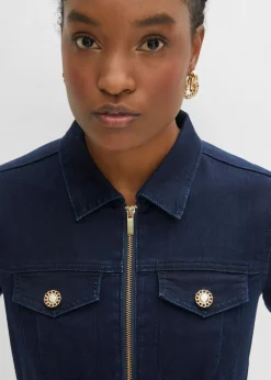 bonprix bonprix Vestido denim oscuro Sale