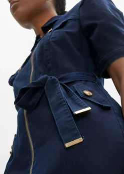 bonprix bonprix Vestido denim oscuro Sale