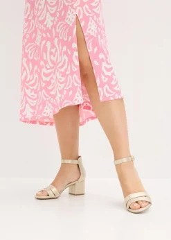 bonprix bonprix Vestido Rosa-blanco Hot