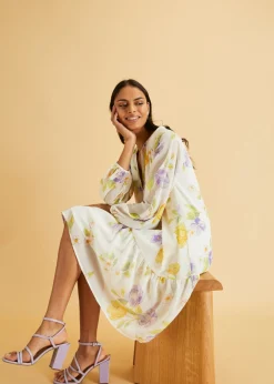 bonprix bonprix Vestido Blanco de flores Best