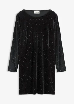 bonprix bonprix Vestido Negro metalizado New