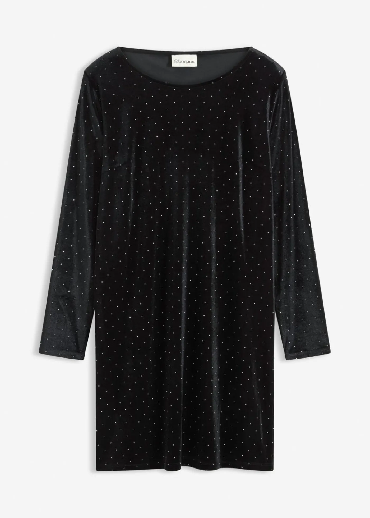 bonprix bonprix Vestido Negro metalizado New